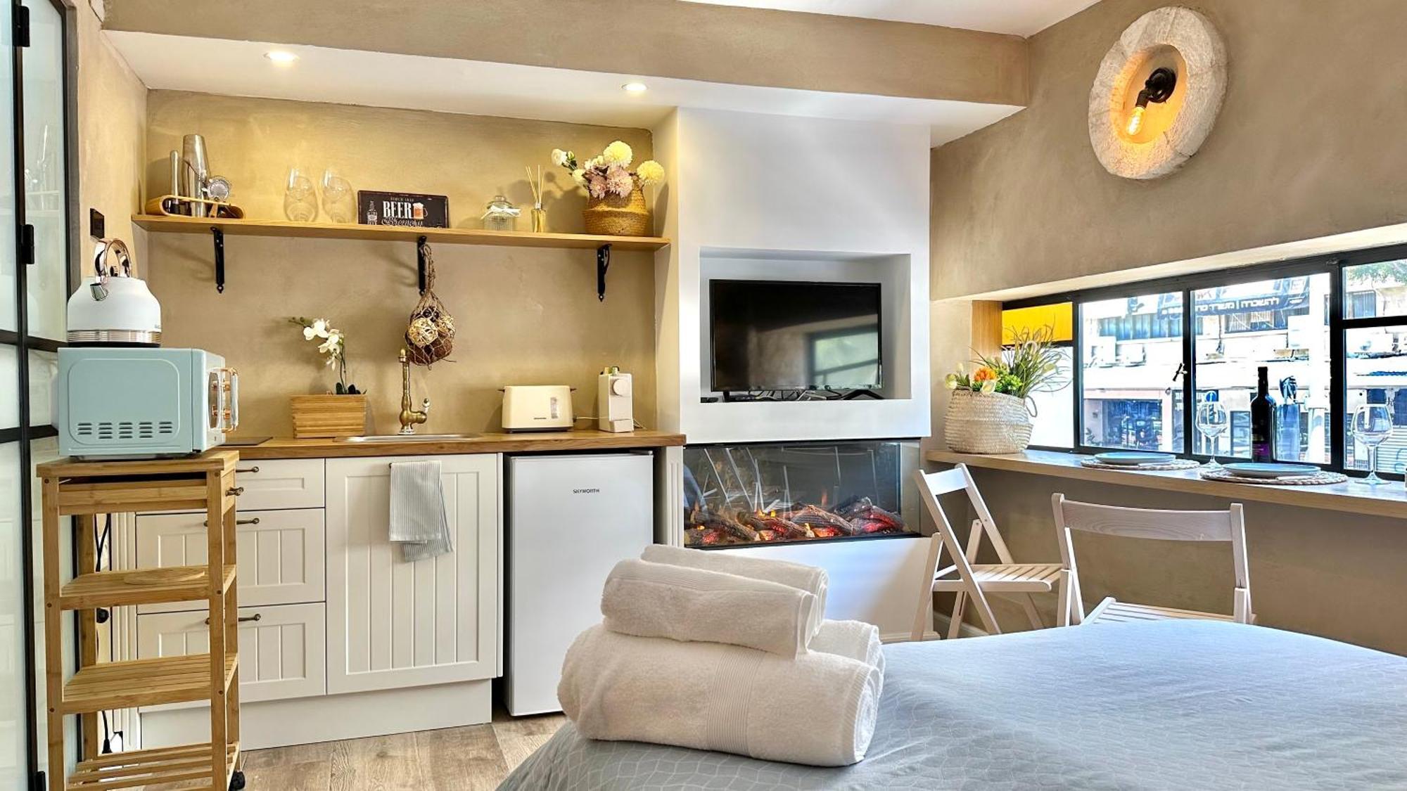 Boutique Apartment In Heart Of ไฮฟา ภายนอก รูปภาพ